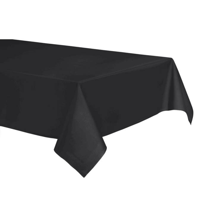 Tischdecke schwarz