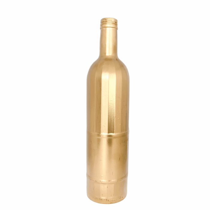 Dekoflasche Gold